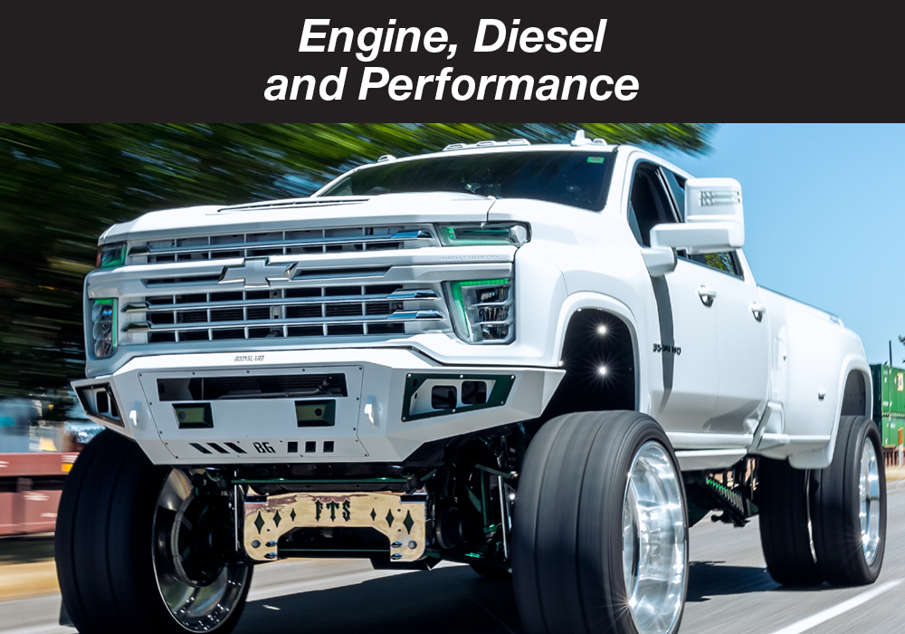 Engine, Diesel and Performance